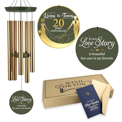 Wedding Memory Day Gifts Wind Chimes Customized