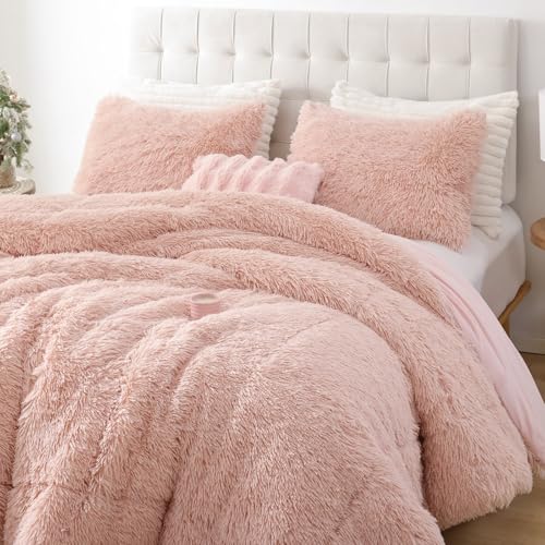 Fluffy Full Size Comforter Set