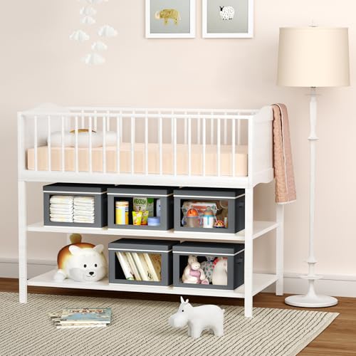 Storage Bins with Lids (3 Count)