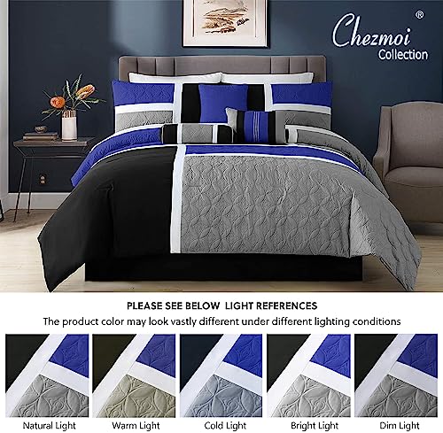 Upland 7 Piece Quilted Patchwork Comforter Set