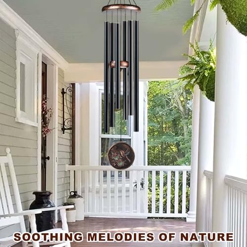 Large 48" Hummingbird Wind Chimes