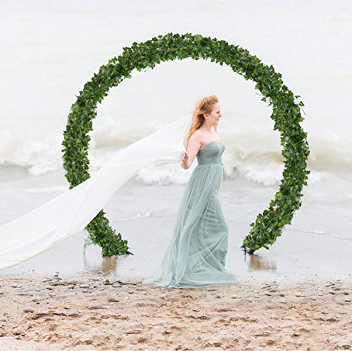 84 Feet 12 Strands Artificial Ivy Leaf Plants Vine Hanging Garland Fake Foliage Flowers Home Kitchen Garden Office Wedding Wall Decor