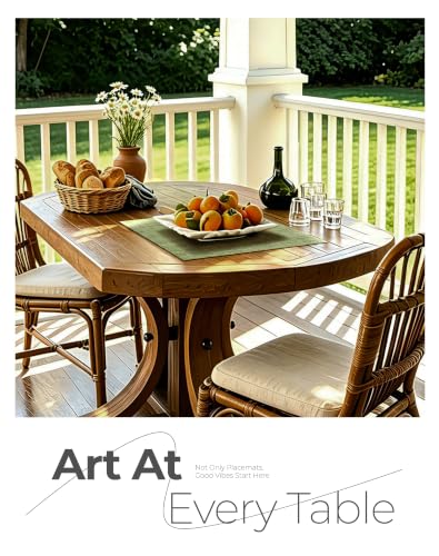 Bean Green Woven Placemats Set of 24 (24 Count)