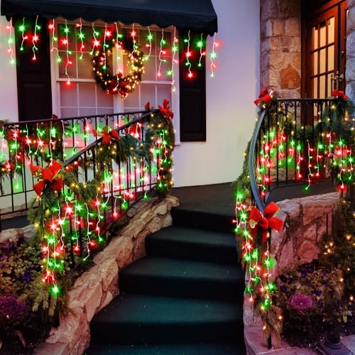 99ft Icicle Lights for Outside