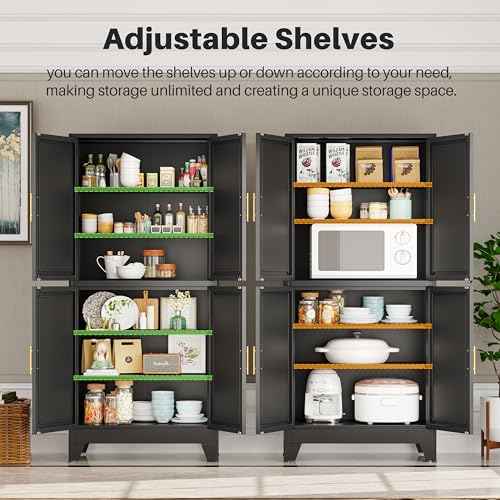 75" Tall Kitchen Pantry Cabinet