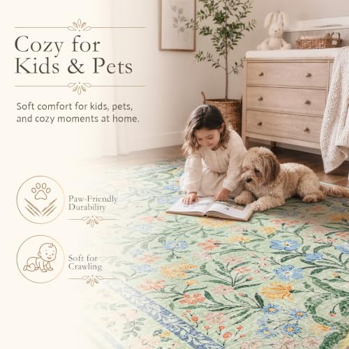 Machine Washable Area Rugs 9x12