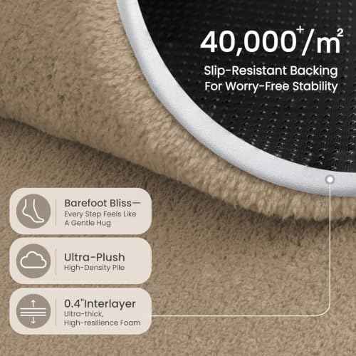 6x9 Area Rugs for Living Room Bedroom