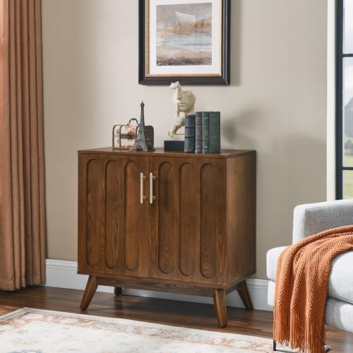 32" Mid Century Modern Sideboard Cabinet with Storage