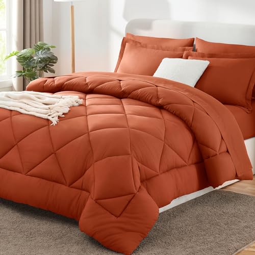 Full Size Comforter Sets Burnt Orange