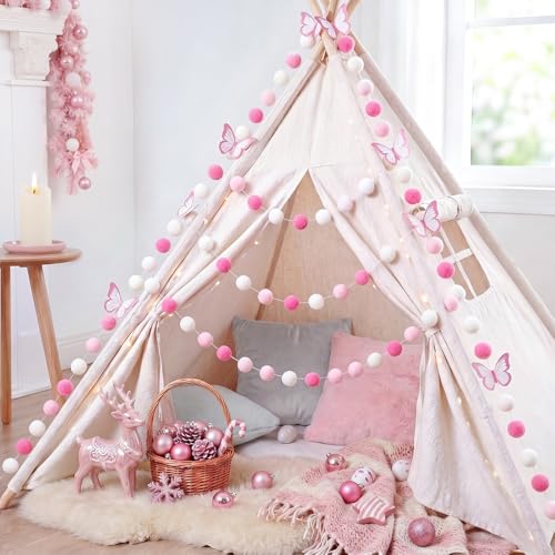 Pom Pom Garland Decorations (2 Count)