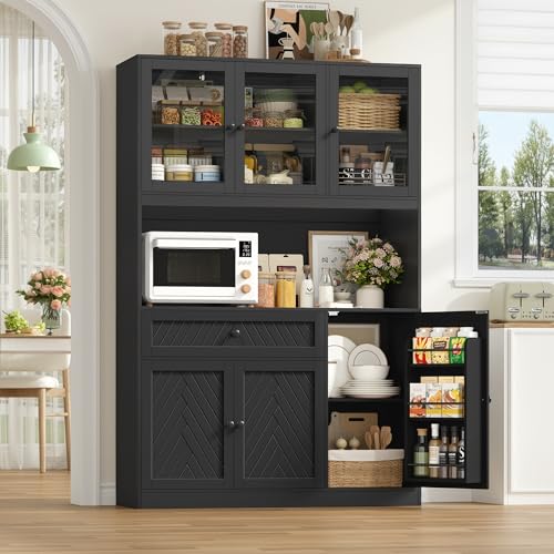 72” Tall Kitchen Pantry Storage Cabinet