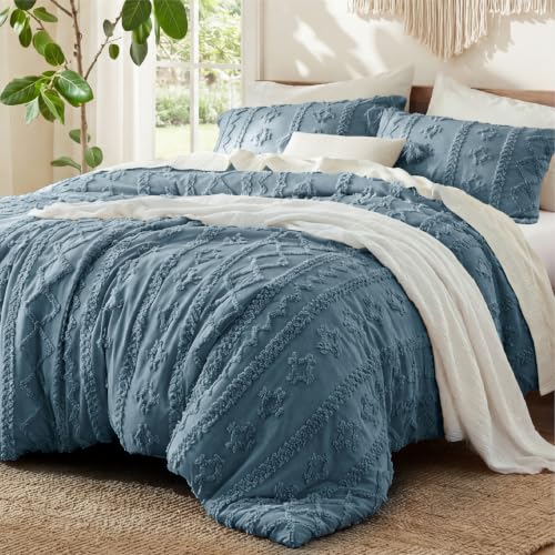 Tufted Boho Comforter Set King Size