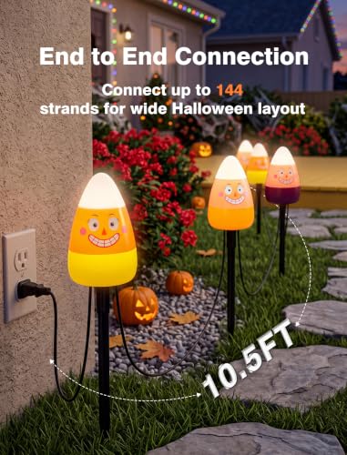 10.5FT Halloween Pathway Lights
