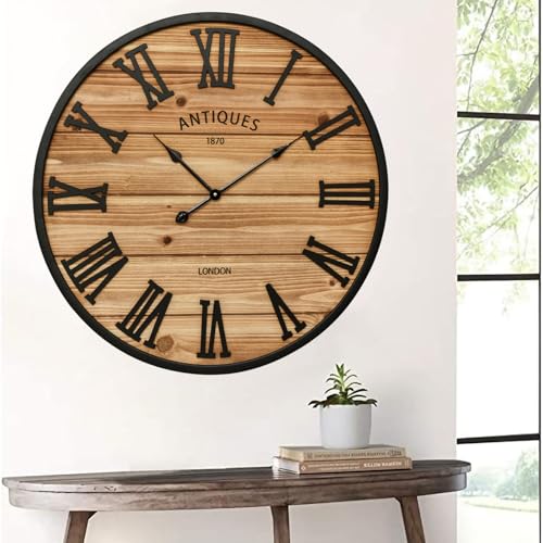 30 Inch Farmhouse Wall Clock