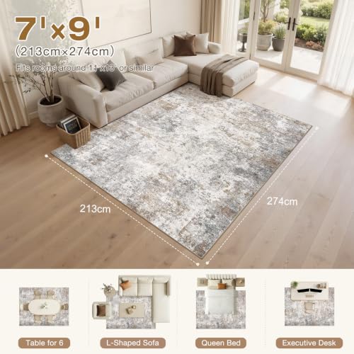 7x9 Area Rug Living Room Rugs (63 Sq Ft)