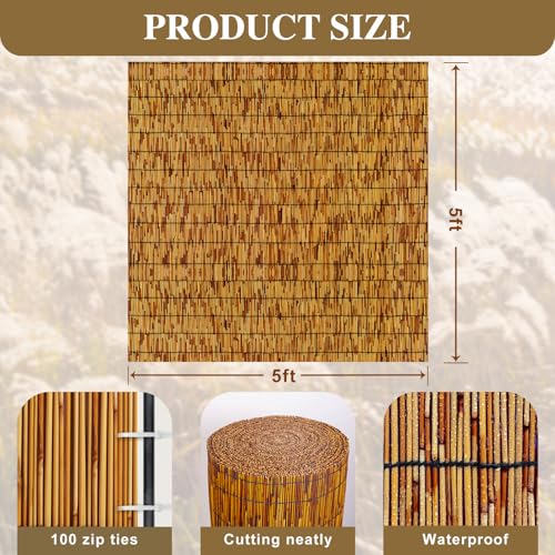 Reed Fencing Rolls (25 Sq Ft)