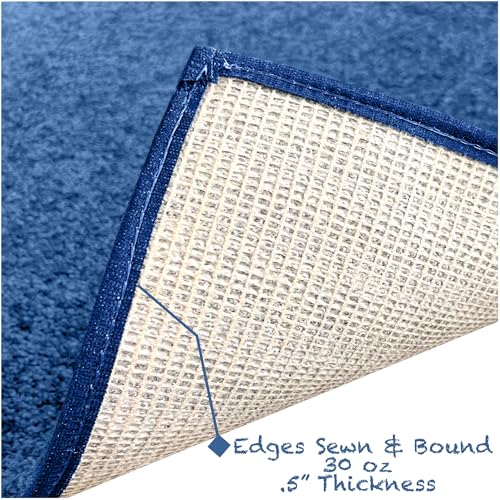 Soft & Colorful 6' x 8' Kids Classroom Area Rug