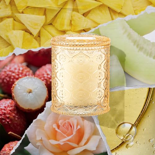 Tahitian Lychee Scented Candle for Home (6 Ounce)