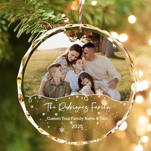 Personalized Family Christmas Ornaments 2025