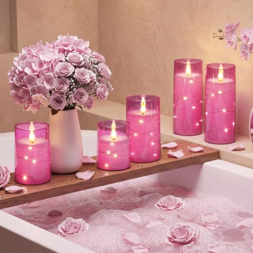 Flickering Flameless Candles (5 Count)