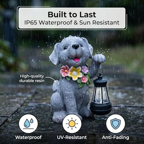 Dog Solar Light