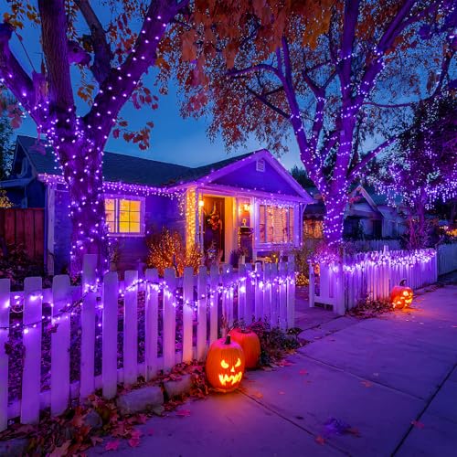 600 LED Solar Halloween Lights (206.7 Foot)