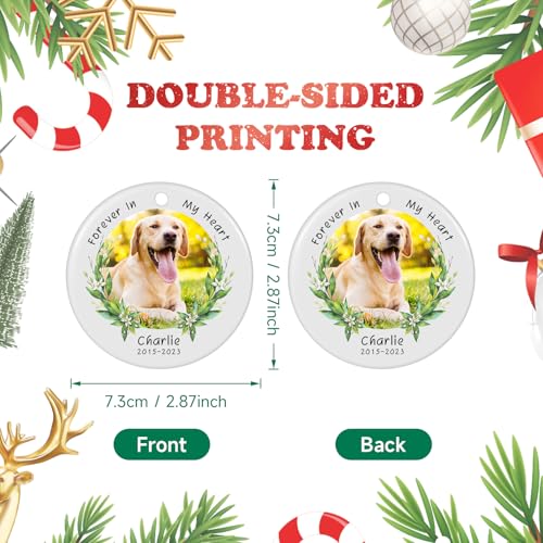 Personalized Dog Memorial Ornament