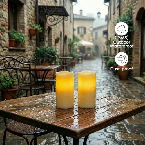 Waterproof Flameless Candles (2 Count)