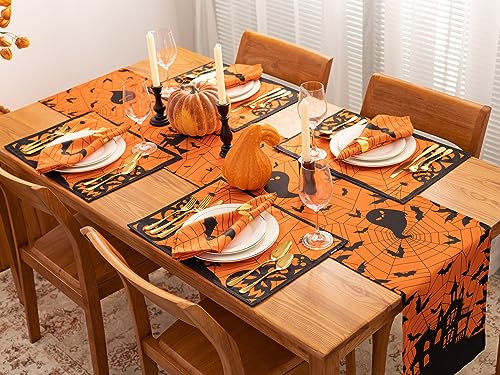 Halloween Silhouettes Tabletop for Halloween Decorations (6 Count)