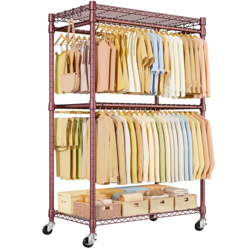 Rolling Clothes Rack