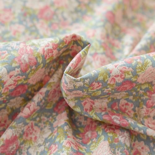 Vintage Flowers Comforter Set Full Size Coquette Floral Bedding Set