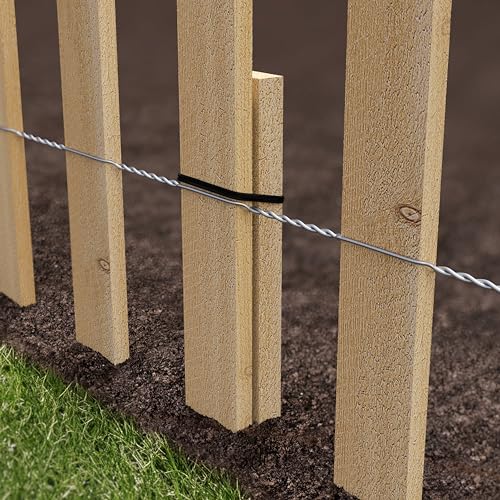 Cedar Wood Garden Picket Fence (2 Count)