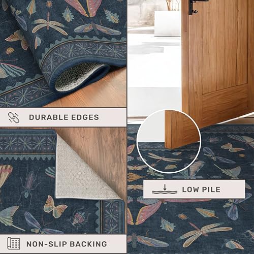Washable 3x5 Indoor Rugs for Entryway (15 Sq Ft)