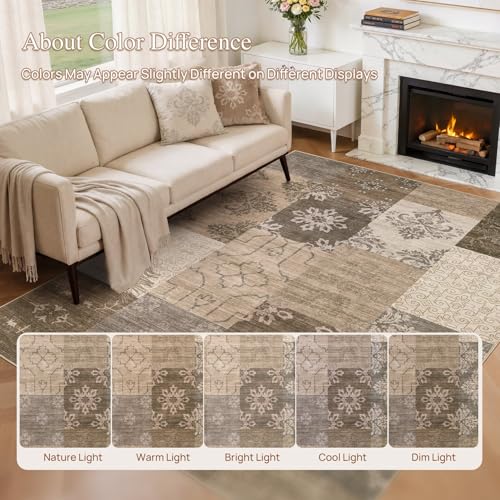 5x7 Area Rug for Living Room (35 Sq Ft)