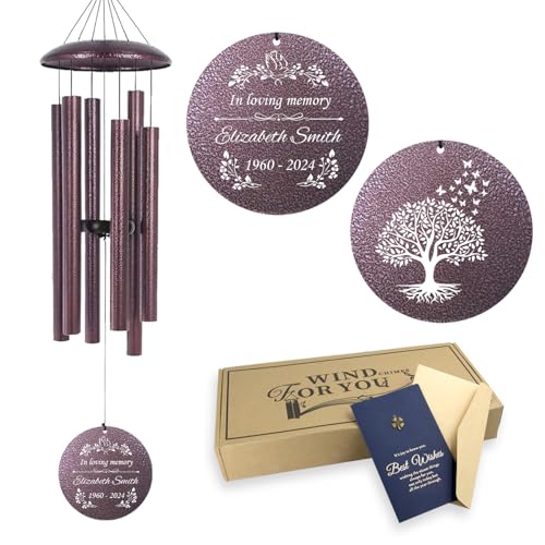 Memorial Wind Chimes Personalized