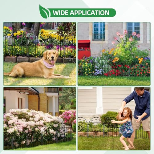 10 Pack Decorative Garden Fence (10 Count)