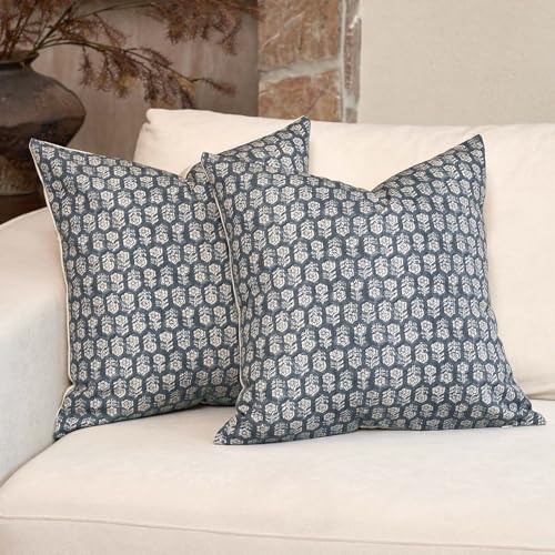 Floral Pillow Covers Set of 2 (2 Count)