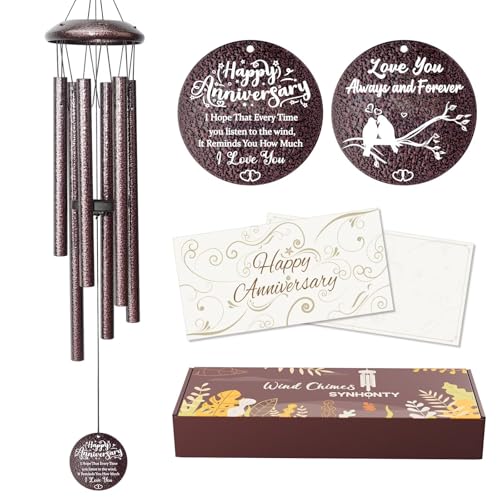 Anniversary Wind Chimes Gifts for Men Women