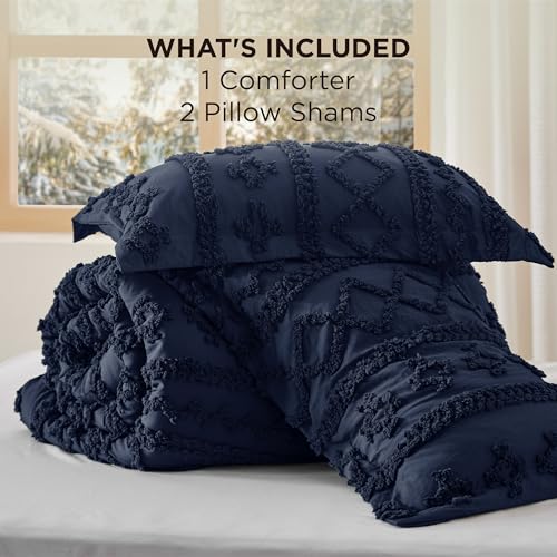 Tufted Boho Comforter Set King Size