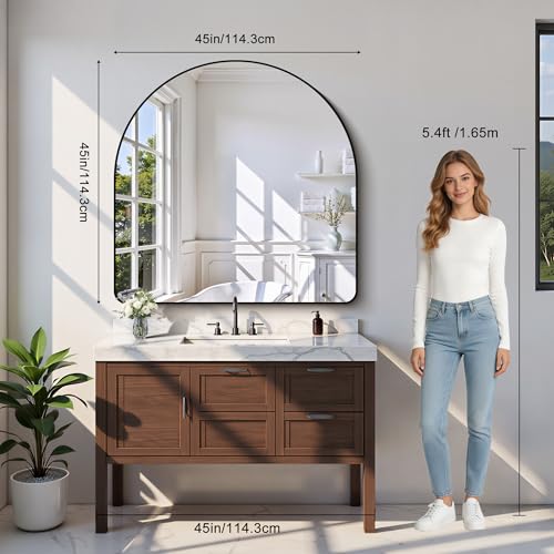 Arched Bathroom Mirror