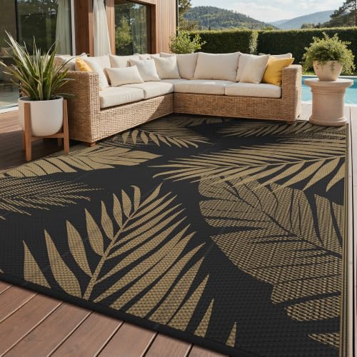 Outdoor Rug Waterproof Plastic Rugs for Patio