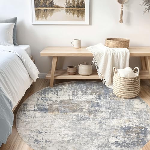 8ft Round Area Rug Living Room Rugs