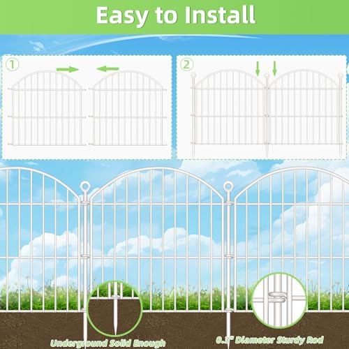 Decorative Garden Fence (17 Sq Ft)