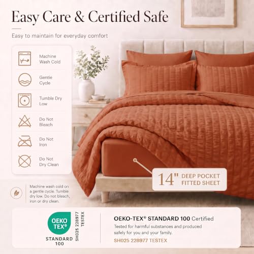 Oversized King Comforter Set 120x98 7