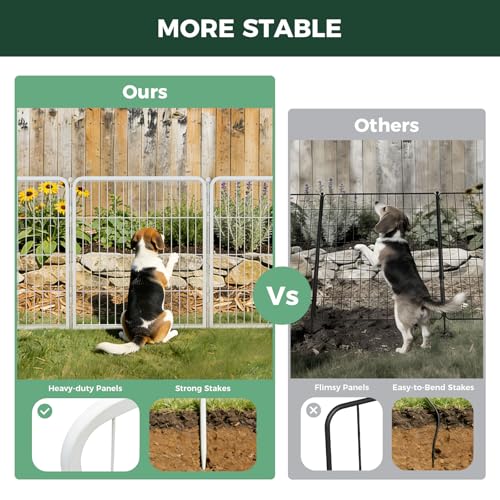No Dig Garden Fence
