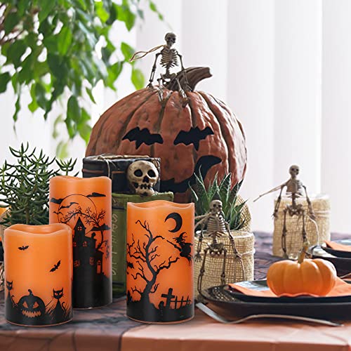 Halloween Candles with Timer (3 Count)