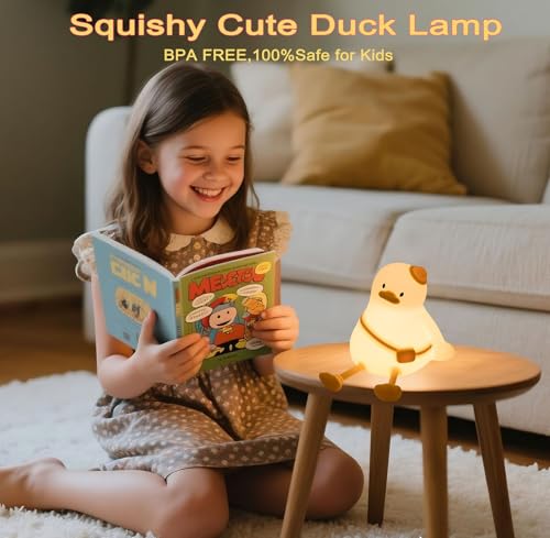 Schoolbag Duck Night Light for Kids