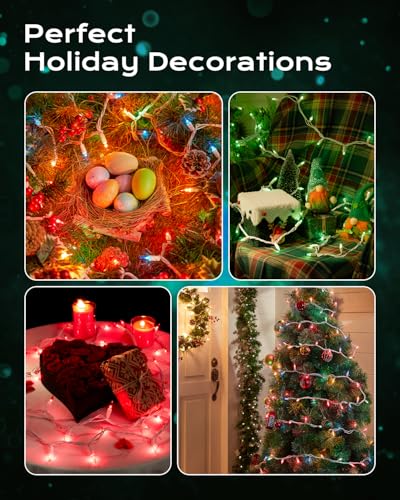 Green Christmas String Lights (100 Count)