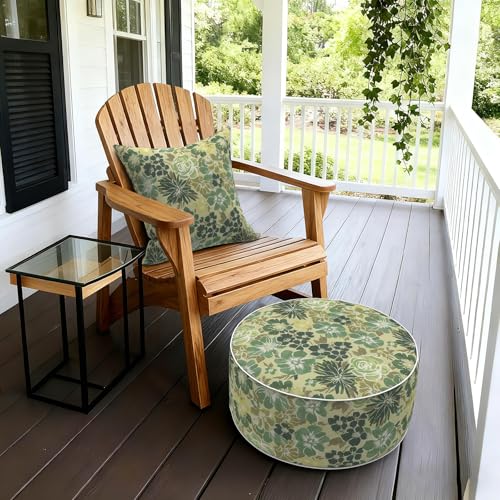 Inflatable Stool Ottoman Footrest with Handle