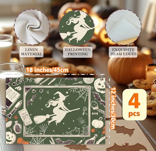 Halloween Bat Placemats Set of 4 (4 Count)